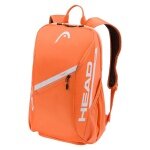 Head Rucksack Tour (Schlägerfach, mit Schuhfach, 25 Liter) 2026 orange/weiss