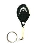Head Schlüsselanhänger Mini-Tennisschläger Speed schwarz/weiss - 1 Stück