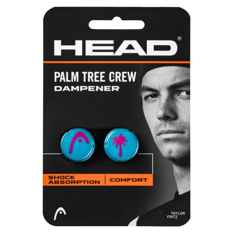 Head Schwingungsdämpfer Palm Tree Crew blau 2er