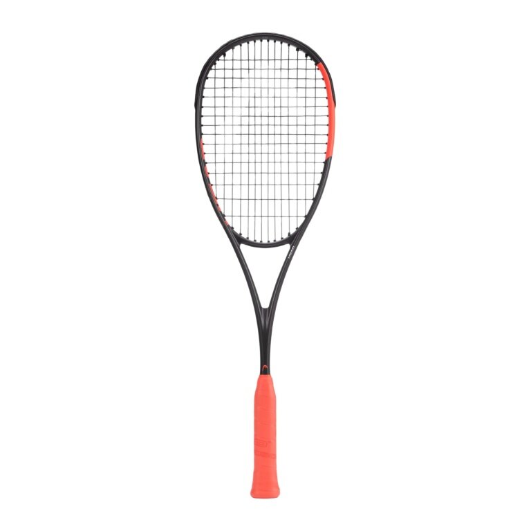 Head Squashschläger Radical 135 (135g/kopflastig) 2026 graphitgrau/orange - besaitet -