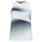 Head Tennis-Tank Top Performance (Moisture Transfer Microfiber Technologie) weiss/blau Damen