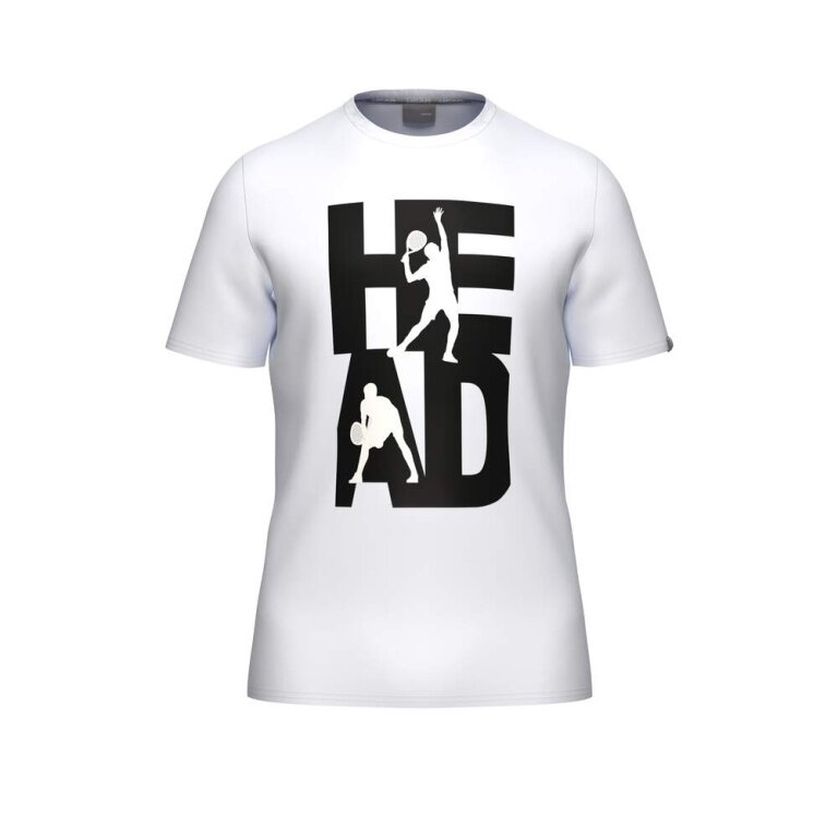 Head Tennis-Tshirt Vision (Mischgewebe) 2026 weiss/navy Herren