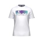 Head Tennis-Tshirt Vision (Mischgewebe) 2026 weiss/purple Herren