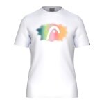 Head Tennis-Tshirt Club Carl (Mischgewebe, feuchtigkeitsabsorbierend) 2026 weiss Herren