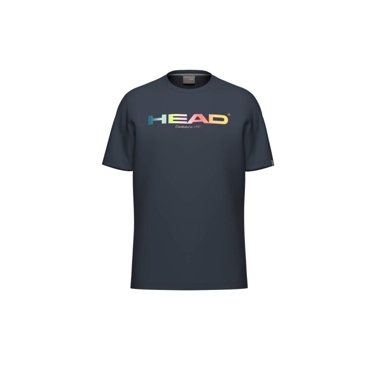 Head Tennis-Tshirt Rainbow Junior (Mischgewebe) navyblau Jungen