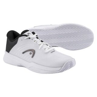 Head Tennisschuhe Revolt Pro 4.5 Clay/Sandplatz 2025 weiss/schwarz Kinder