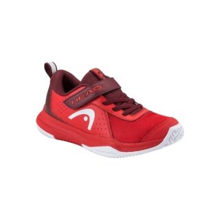 Head Tennisschuhe Sprint Strap 4.0 (Klettverschluss, Allcourt) rot Kleinkinder