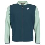Head Tennisjacke Breaker Fullzip (Moisture Transfer Microfiber Technologie) pastellgrün/navyblau Herren