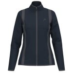 Head Tennisjacke Club 25 Full Zip (Moisture Transfer Microfiber Technologie) 2025 navyblau Damen