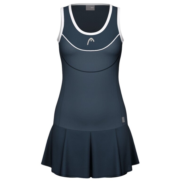 Head Tenniskleid Performance Dress (separate Innenhose) navyblau Damen
