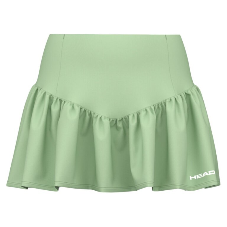 Head Tennisrock Move (hoher Bund) 2025 grün Damen