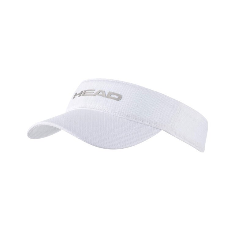 Head Visor Tennis Performance 2025 (Polyester, Klettverschluss) weiss