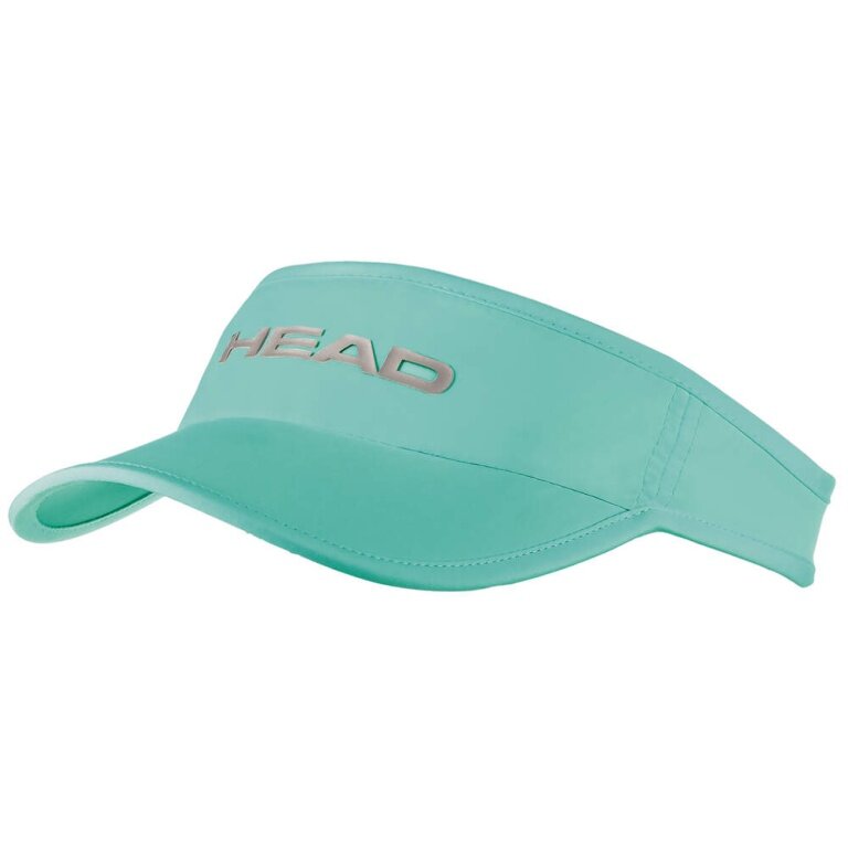 Head Visor Tennis Pro Player (UV-Schutz, Klettverschluss) 2026 türkisblau