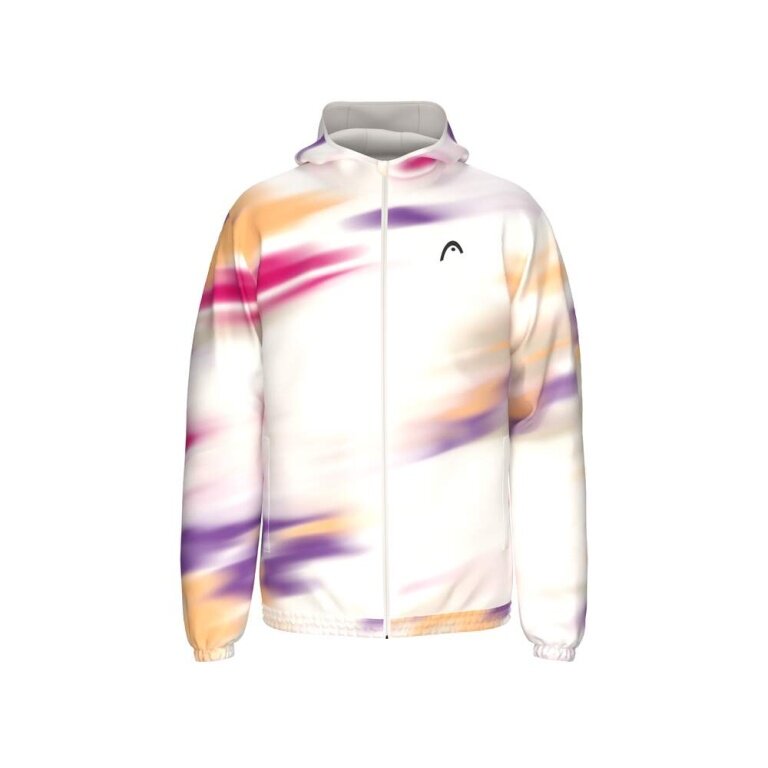 Head Kapuzenjacke Blur Full-Zip (100% Polyester) 2026 weiss/apricot Herren