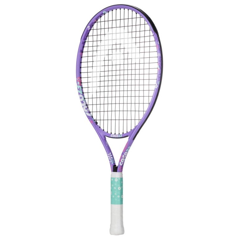 Head Kinder-Tennisschläger Coco 23in (7-10 Jahre) 2026 violett - besaitet -