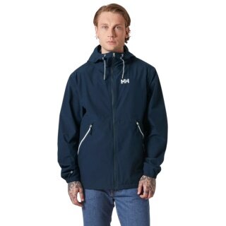 Helly Hansen Regenjacke Sandoy Rain (2-Lagen, wasserdicht) navyblau Herren