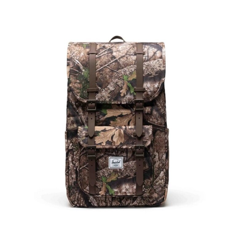 Herschel Alltags-Rucksack Realtree® Little America™ - camogrün/braun 30 Liter