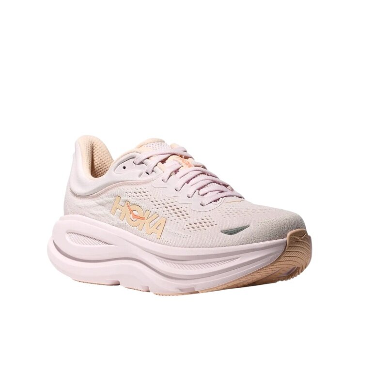 Hoka Laufschuhe Bondi 9 (Dämpfung) creamweiss Damen