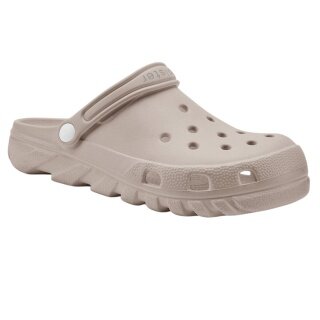 Holster Sandale Sundrifter Clog sandbraun Damen