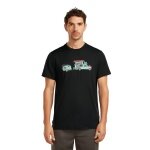 Icebreaker Wander-/Freizeit Tshirt Merino 150 Tech Lite Transportage (100% Merinowolle) schwarz Herren