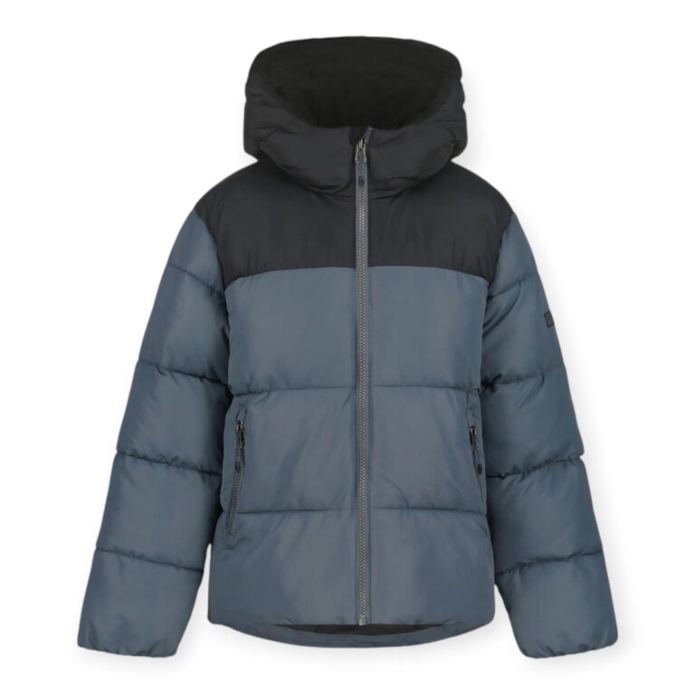 Icepeak Winter-Steppjacke Kenmare in Daunenoptik (winddicht, warm, gefüttert) blaugrau Jungen