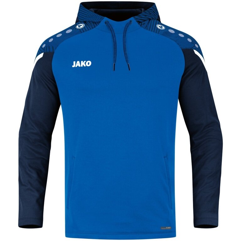 JAKO Kapuzensweat (Hoodie) Performance (Polyester-Fleece) royalblau/marineblau Kinder