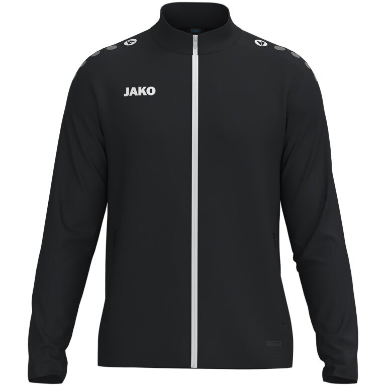 JAKO Freizeitjacke One (100% rec. Polyester) schwarz Herren