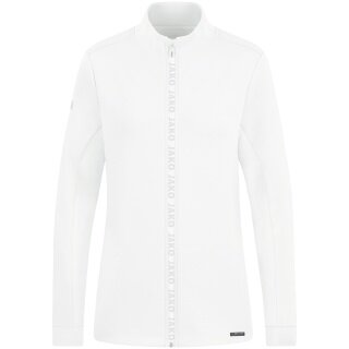 JAKO Freizeitjacke Pro Casual (elastisches Material, Seitentaschen) weiss Damen