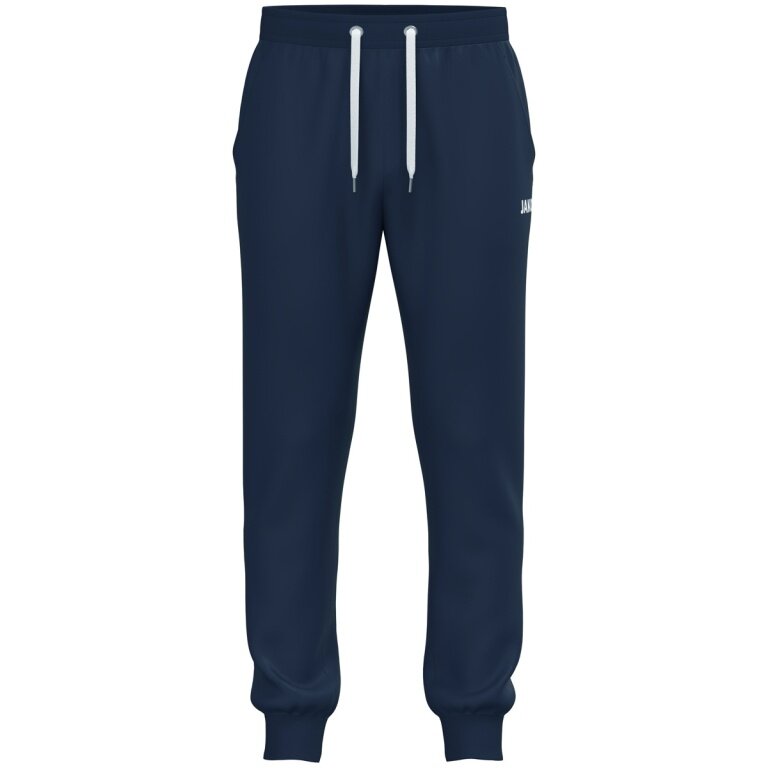 JAKO Jogginghose One Cotton mit Bündchen (Mischgewebe) lang marineblau Herren