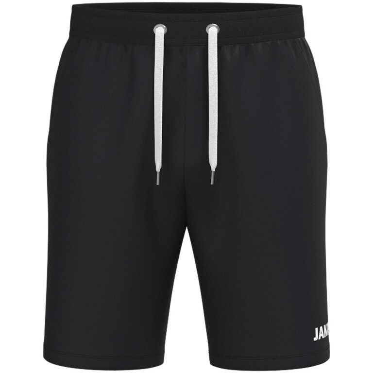 JAKO Joggingshort One (60% Baumwolle, 40% rec.Polyester) kurz schwarz Damen