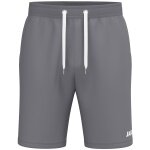 JAKO Joggingshort One (Baumwolle-Mischung) kurz grau Herren
