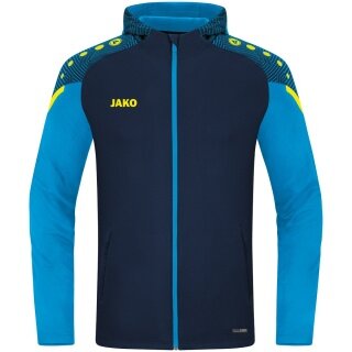 JAKO Kapuzenjacke Performance (Polyester-Fleece) marineblau/hellblau Jungen/Mädchen/Kinder