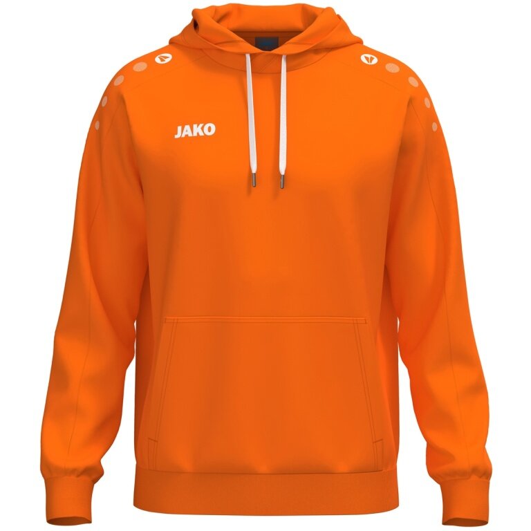 JAKO Kapuzenpullover One Sweat (Baumwolle-Mischung) orange Kinder