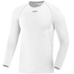 JAKO Langarmshirt Compression 2.0 (Polyester-Stretch-Tech) weiss Unterwäsche Herren