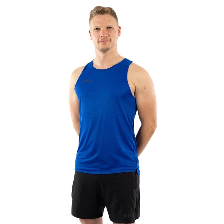 JAKO Lauf-Tanktop Light Flow (ärmellos) royalblau Herren