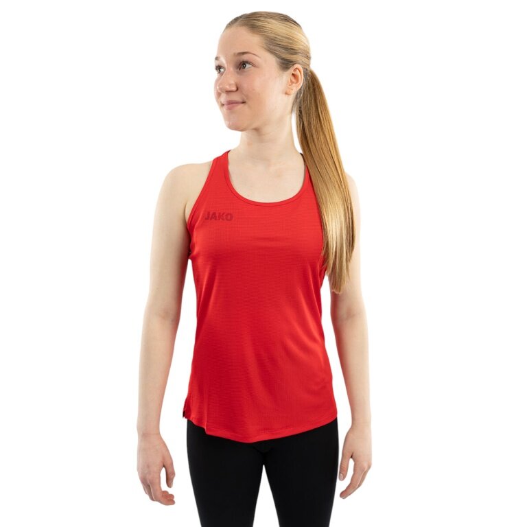 JAKO Lauf-Tanktop Light Flow (ärmellos) rot Damen
