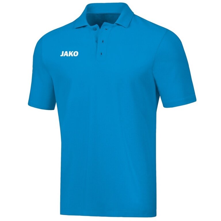 JAKO Polo Base (100% Baumwolle) hellblau Jungen