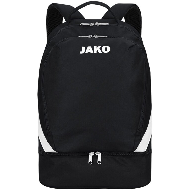 JAKO Rucksack Iconic mit Bodenfach schwarz