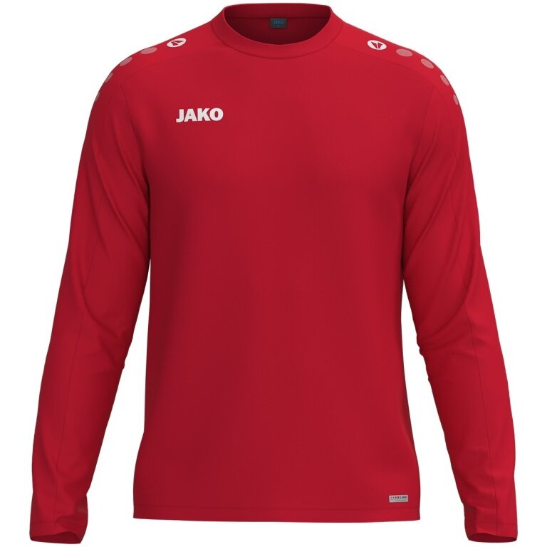 JAKO Sport-Langarmshirt Sweat One (Polyester-Fleece) rot Herren