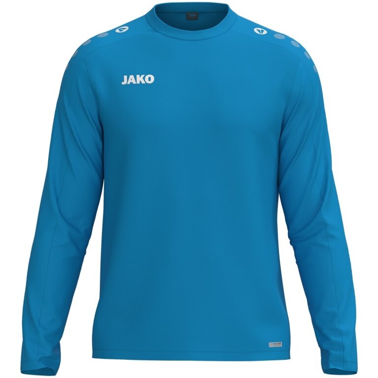 JAKO Sport-Langarmshirt Sweat One (Polyester-Fleece) blau Kinder