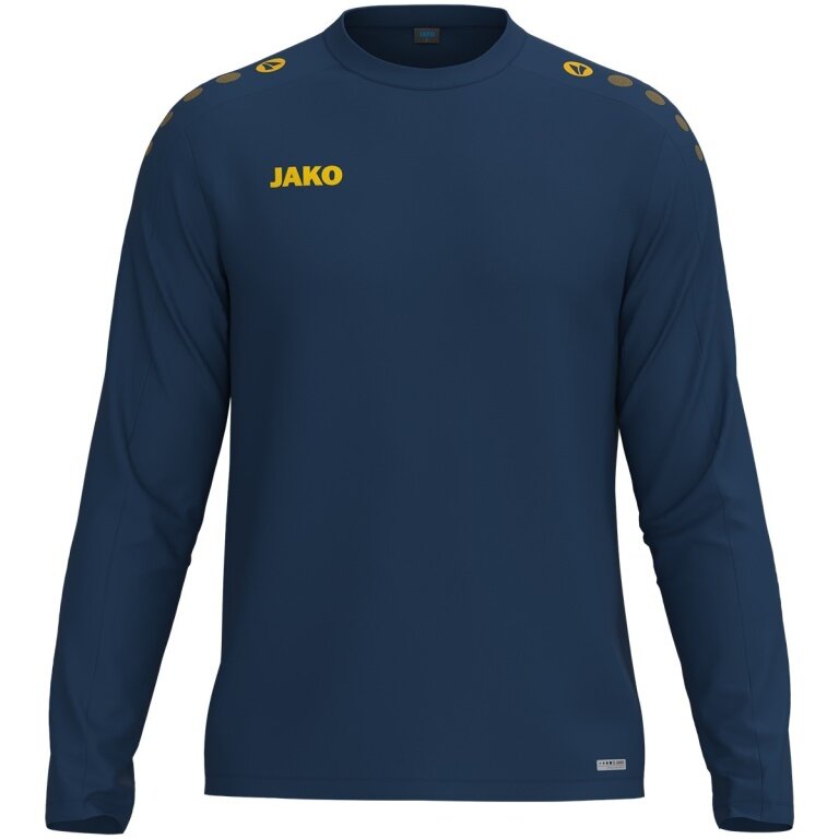 JAKO Sport-Langarmshirt Sweat One (Polyester-Fleece) navyblau Kinder