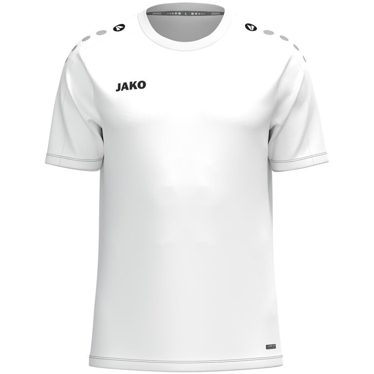 JAKO Sport-Tshirt One (Polyester-Eyelet) weiss Kinder