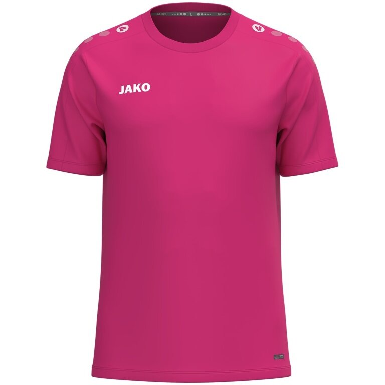 JAKO Sport-Tshirt One (Polyester-Eyelet) rosa Herren