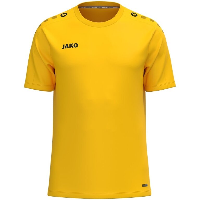 JAKO Sport-Tshirt One (Polyester-Eyelet) gelb Herren