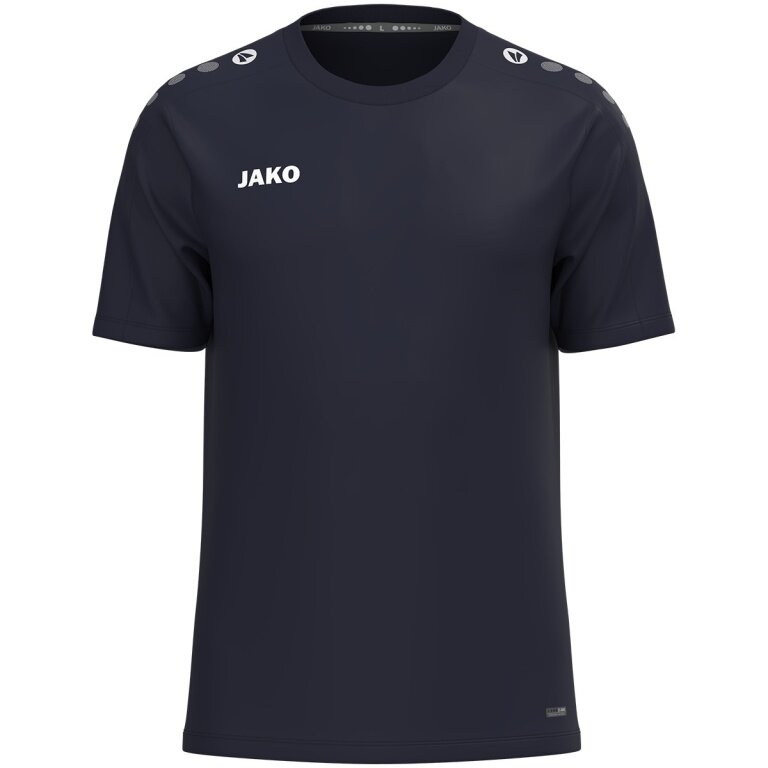 JAKO Sport-Tshirt One (Polyester-Eyelet) marineblau Herren