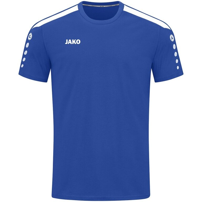 JAKO Sport-Tshirt Power (strapazierfähig, angenehmes Tragegefühl) royalblau Kinder