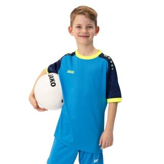 JAKO Sport-Tshirt Trikot Iconic (Polyester-Interlock) jakoblau/marineblau/gelb Kinder