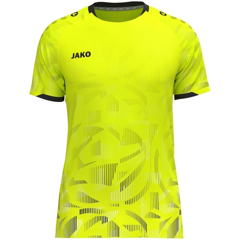 JAKO Sport-Tshirt Trikot Sonic KA (schnelltrocknend, strapazierfähig) gelb/schwarz/weiss Herren