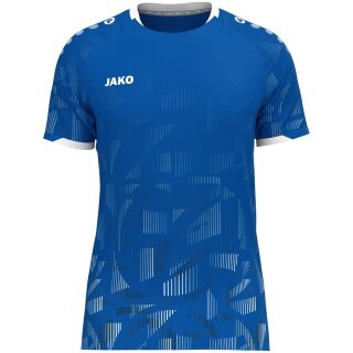 JAKO Sport-Tshirt Trikot Sonic KA (schnelltrocknend, strapazierfähig) royalblau/schwarz/weiss Herren