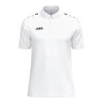JAKO Sport-Polo One Cotton (Baumwolle-Mischung) weiss Herren